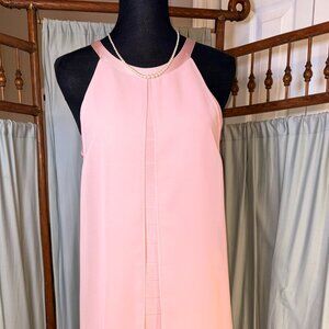 Venus Blush Pink Halter Maxi Dress Size 12 NWT